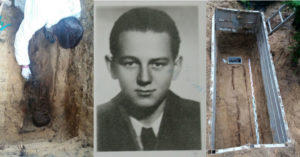 Odnaleziono szczątki Zygmunta Góralskiego „Chmury”, pochodzącego ze Żnina działacza Armii Krajowej! (zdjęcia)